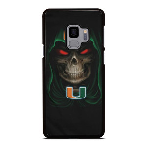 UM MIAMI HURRICANES SKULL Samsung Galaxy S9 Case