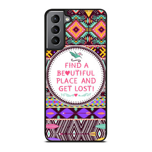 PIECE TRIBAL PATTERN 2 Samsung Galaxy S21 Plus Case