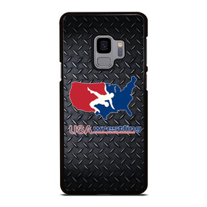 USA WRESTLING METAL LOGO Samsung Galaxy S9 Case USA WRESTLING METAL LOGO Samsung Galaxy S9 Case