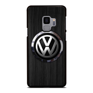 VW VOLKSWAGEN WOODEN EMBLEM Samsung Galaxy S9 Case VW VOLKSWAGEN WOODEN EMBLEM Samsung Galaxy S9 Case