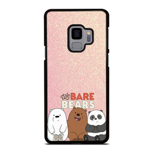 WE BARE BEARS PINK GILTTER Samsung Galaxy S9 Case WE BARE BEARS PINK GILTTER Samsung Galaxy S9 Case