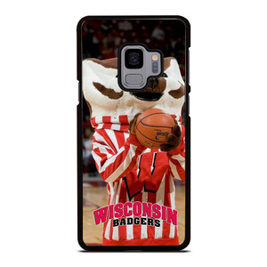WISCONSIN BADGER MASCOT 2 Samsung Galaxy S9 Case WISCONSIN BADGER MASCOT 2 Samsung Galaxy S9 Case