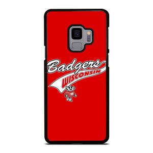 WISCONSIN BADGERS FOOTBALL SYMBOL Samsung Galaxy S9 Case WISCONSIN BADGERS FOOTBALL SYMBOL Samsung Galaxy S9 Case