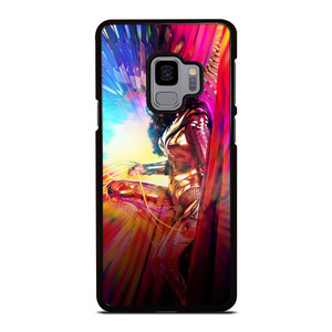 WONDER WOMAN ABSTRAC ART Samsung Galaxy S9 Case WONDER WOMAN ABSTRAC ART Samsung Galaxy S9 Case