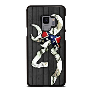 WOODEN CAMO BROWNING LOGO Samsung Galaxy S9 Case WOODEN CAMO BROWNING LOGO Samsung Galaxy S9 Case