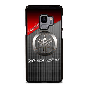 YAMAHA REVS YOUR HEART METAL LOGO Samsung Galaxy S9 Case