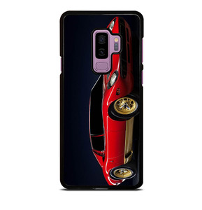 LAMBORGHINI MIURA VINTAGE SUPERCAR Samsung Galaxy S9 Plus Case LAMBORGHINI MIURA VINTAGE SUPERCAR Samsung Galaxy S9 Plus Case