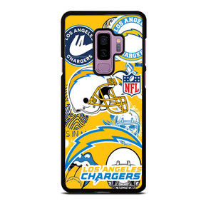 LOS ANGELES CHARGERS NFL STICKER BOMB Samsung Galaxy S9 Plus Case LOS ANGELES CHARGERS NFL STICKER BOMB Samsung Galaxy S9 Plus Case