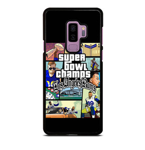 LOS ANGELES RAMS CHAMPIONS CARTOON Samsung Galaxy S9 Plus Case LOS ANGELES RAMS CHAMPIONS CARTOON Samsung Galaxy S9 Plus Case