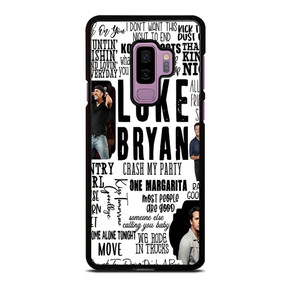 LUKE BRYAN QUOATE COLLAGE Samsung Galaxy S9 Plus Case LUKE BRYAN QUOATE COLLAGE Samsung Galaxy S9 Plus Case