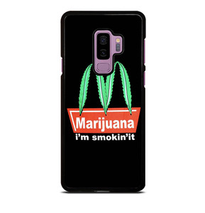 MARIJUANA X MCDONALD FUNNY Samsung Galaxy S9 Plus Case MARIJUANA X MCDONALD FUNNY Samsung Galaxy S9 Plus Case