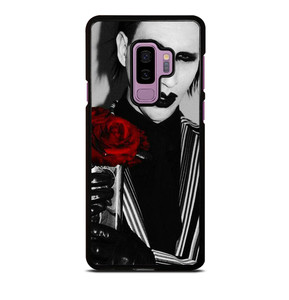 MARILYN MANSON GOTH FACE Samsung Galaxy S9 Plus Case MARILYN MANSON GOTH FACE Samsung Galaxy S9 Plus Case