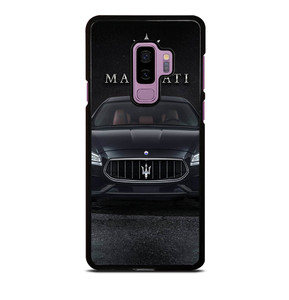 MASERATI CAR BLACK LOGO Samsung Galaxy S9 Plus Case