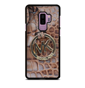 MICHAEL KORS BROWN LEATHER Samsung Galaxy S9 Plus Case MICHAEL KORS BROWN LEATHER Samsung Galaxy S9 Plus Case