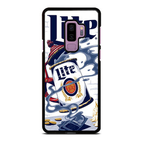 MILLER LITE SHAKE BEER Samsung Galaxy S9 Plus Case MILLER LITE SHAKE BEER Samsung Galaxy S9 Plus Case