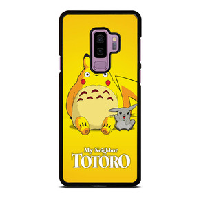 MY NEIGHBOR TOTORO X PIKACHU POKEMON Samsung Galaxy S9 Plus Case MY NEIGHBOR TOTORO X PIKACHU POKEMON Samsung Galaxy S9 Plus Case