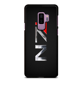 N7 MASS EFFECT CARBON LOGO Samsung Galaxy S9 Plus Case