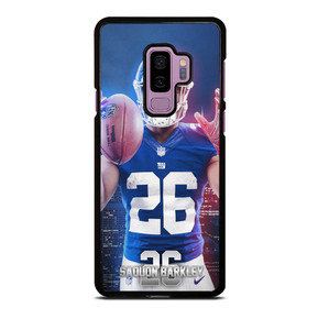 NEW YORK GIANTS SAQUON BARKLEY 26 NFL Samsung Galaxy S9 Plus Case NEW YORK GIANTS SAQUON BARKLEY 26 NFL Samsung Galaxy S9 Plus Case