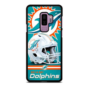 NFL MIAMI DOLPHINS HELMET LOGO Samsung Galaxy S9 Plus Case