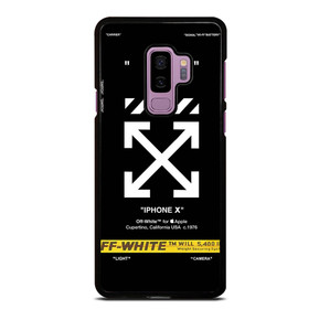OFF WHITE NEW Samsung Galaxy S9 Plus Case