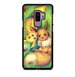 POKEMON EEVEE AND PIKACHU Samsung Galaxy S9 Plus Case POKEMON EEVEE AND PIKACHU Samsung Galaxy S9 Plus Case