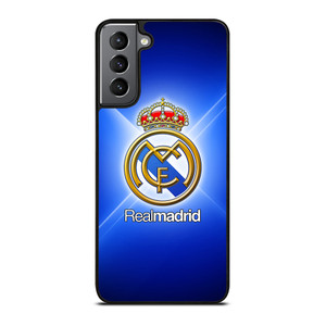 REAL MADRID LOGO BLUE LIGHT Samsung Galaxy S21 Plus Case