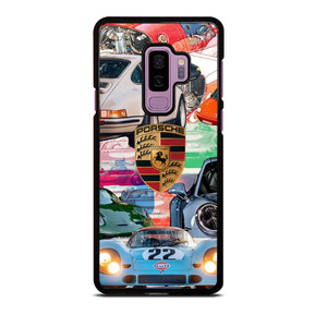 PORSCHE COLLAGE POSTER Samsung Galaxy S9 Plus Case PORSCHE COLLAGE POSTER Samsung Galaxy S9 Plus Case