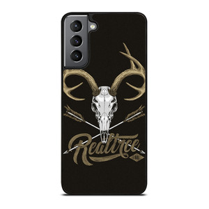 REALTREE DEER SKULL LOGO Samsung Galaxy S21 Plus Case