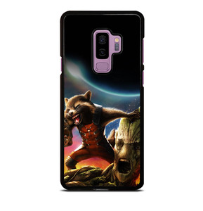 ROCKET RACCOON GROOT AVENGER Samsung Galaxy S9 Plus Case ROCKET RACCOON GROOT AVENGER Samsung Galaxy S9 Plus Case