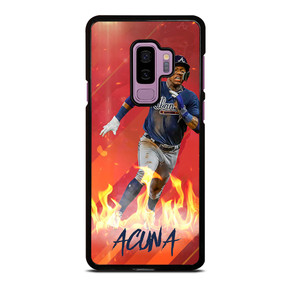 RONALD ACUNA JR ATLANTA BRAVES BASEBALL MLB Samsung Galaxy S9 Plus Case RONALD ACUNA JR ATLANTA BRAVES BASEBALL MLB Samsung Galaxy S9 Plus Case