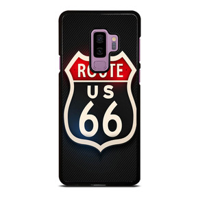 ROUTE 66 STREET US LOGO CARBON Samsung Galaxy S9 Plus Case ROUTE 66 STREET US LOGO CARBON Samsung Galaxy S9 Plus Case
