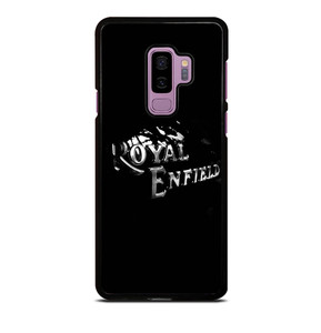 ROYAL ENFIELD BLACK TANK METAL LOGO Samsung Galaxy S9 Plus Case