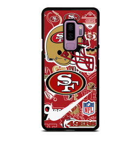 SAN FRANCISCO 49ERS NFL STICKER BOMB Samsung Galaxy S9 Plus Case SAN FRANCISCO 49ERS NFL STICKER BOMB Samsung Galaxy S9 Plus Case