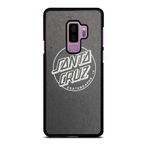 SANTA CRUZ SKATEBOARD LOGO ASPHALT Samsung Galaxy S9 Plus Case SANTA CRUZ SKATEBOARD LOGO ASPHALT Samsung Galaxy S9 Plus Case