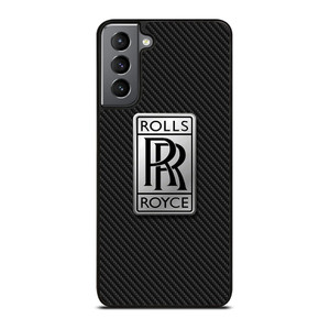 ROLLS ROYCE LOGO CARBON Samsung Galaxy S21 Plus Case