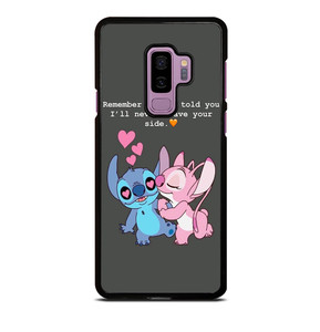 STITCH AND GIRLFRIEND LOVE QUOTE Samsung Galaxy S9 Plus Case