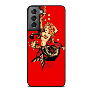 SAILOR JERRY MERMAID TATTOO Samsung Galaxy S21 Plus Case SAILOR JERRY MERMAID TATTOO Samsung Galaxy S21 Plus Case