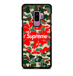 SUPREME BAPE CAMO Samsung Galaxy S9 Plus Case SUPREME BAPE CAMO Samsung Galaxy S9 Plus Case