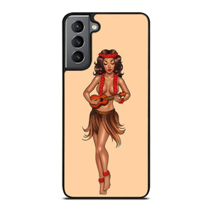 SAILOR JERRY S HULA GIRL Samsung Galaxy S21 Plus Case