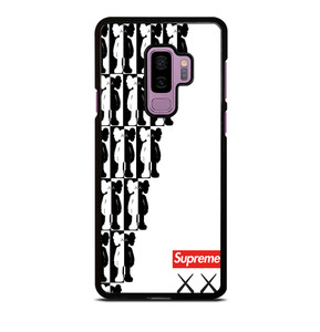 SUPREME KAWS BLACK WHITE Samsung Galaxy S9 Plus Case SUPREME KAWS BLACK WHITE Samsung Galaxy S9 Plus Case