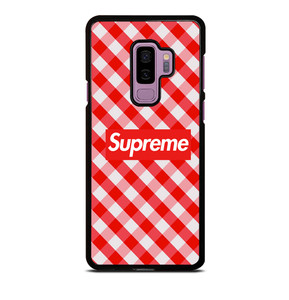 SUPREME RED GINGHAM Samsung Galaxy S9 Plus Case SUPREME RED GINGHAM Samsung Galaxy S9 Plus Case