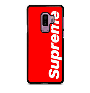 SUPREME RED LOGO Samsung Galaxy S9 Plus Case
