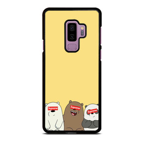 SUPREME WE BARE BEAR Samsung Galaxy S9 Plus Case SUPREME WE BARE BEAR Samsung Galaxy S9 Plus Case