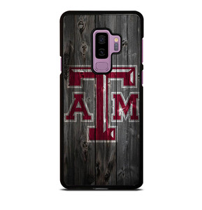 TEXAS AGGIES WOODEN LOGO Samsung Galaxy S9 Plus Case