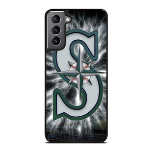 SEATTLE MARINERS MLB LOGO Samsung Galaxy S21 Plus Case SEATTLE MARINERS MLB LOGO Samsung Galaxy S21 Plus Case
