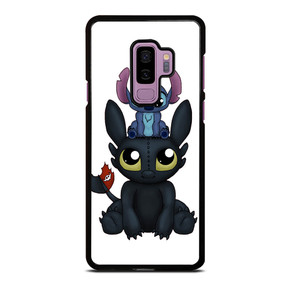 TOOTHLESS AND STITCH CARTOON Samsung Galaxy S9 Plus Case