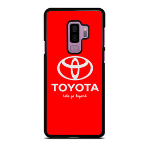 TOYOTA LETS GO BEYOND LOGO RED Samsung Galaxy S9 Plus Case