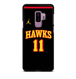 TRAE YOUNG ATLANTA HAWKS BLACK Samsung Galaxy S9 Plus Case TRAE YOUNG ATLANTA HAWKS BLACK Samsung Galaxy S9 Plus Case