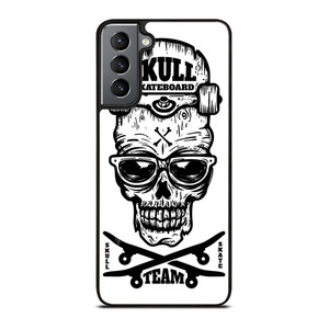 SKULL SKATEBOARD TEAM LOGO Samsung Galaxy S21 Plus Case