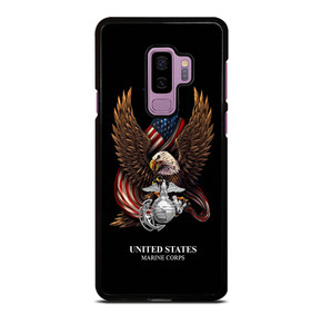 UNITED STATES MARINE CORPS USMC LOGO Samsung Galaxy S9 Plus Case